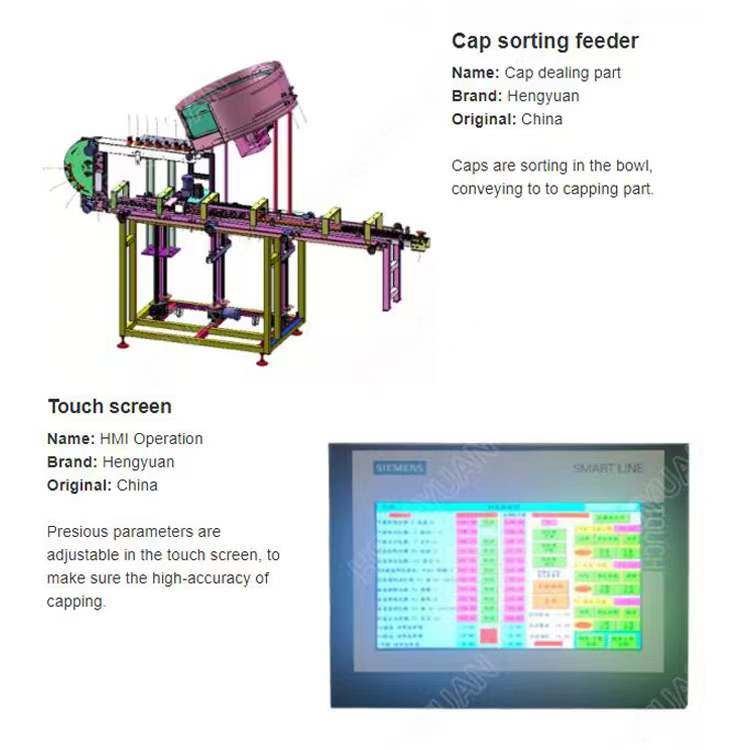 HYFK-100 Automatic Trigger lid Antibacterial Cleaner Spray Bottle capping machine