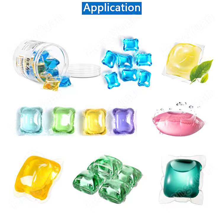 HYSR-100RL Automatic Single Chamber 5g Detergent PVA Beads Water Sealing Packing Machine
