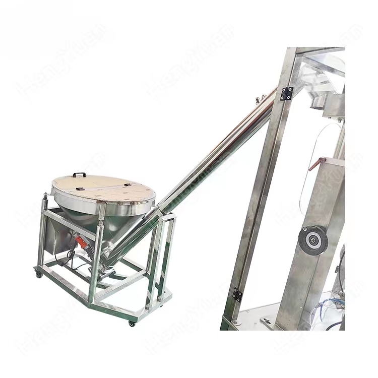 HYAS-P100R Automatic Powder Bottle Rotating Filling Machine Elevator