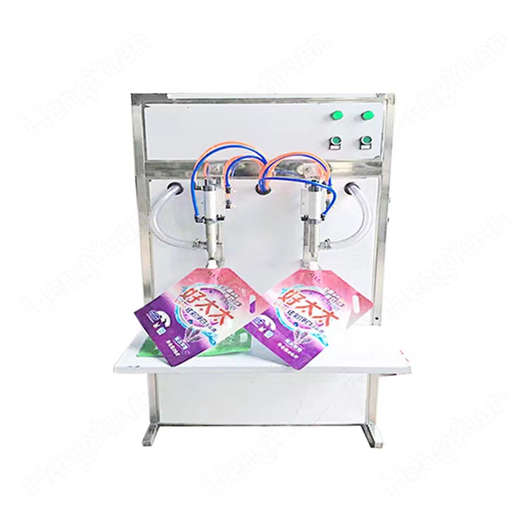 HYSP2-HF Semi-automatic Pneumatic Piston Bag Filling Machine