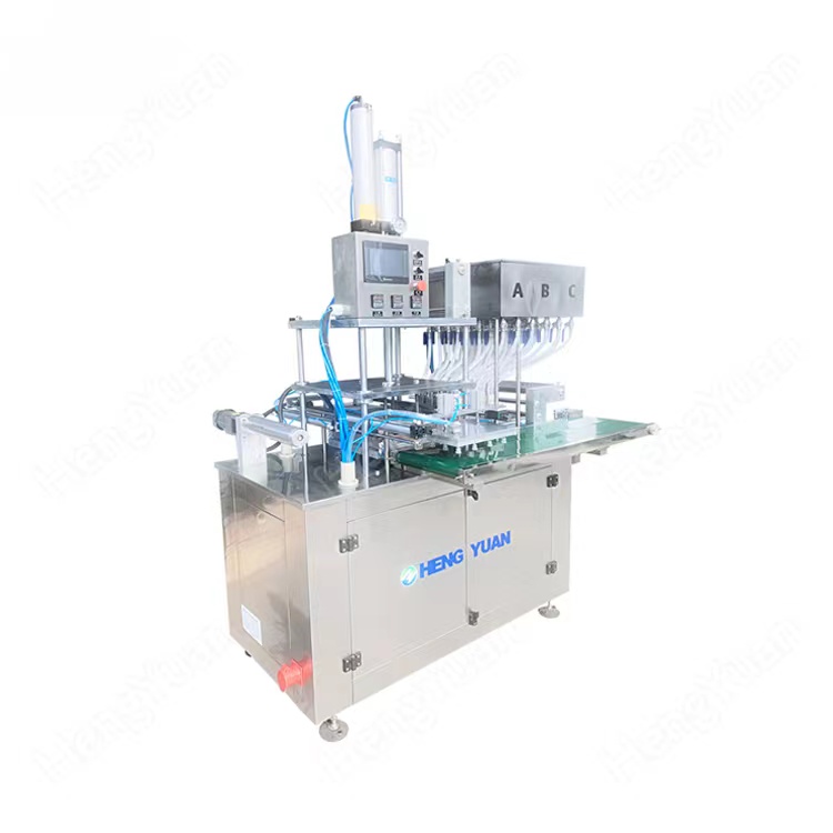 HYSR-344 Three chambers liquid laundry pva pod packer