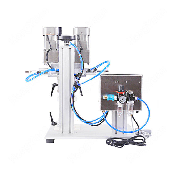 YKCGJ-6120 Semi-automatic Lubricant Barrel Capping Machine