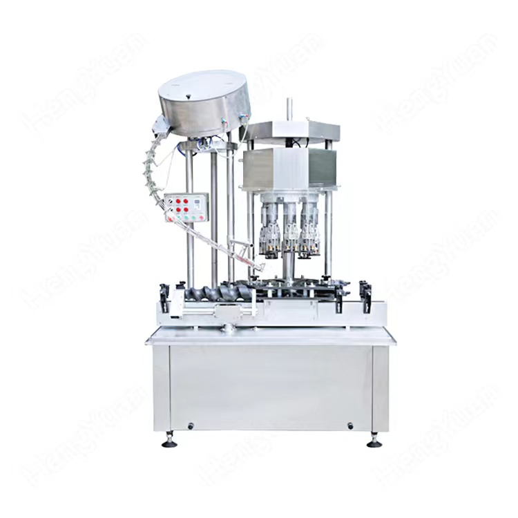 HYXG-110AR Automatic Ropp Aluminium Lid Bottle Sealing Machine
