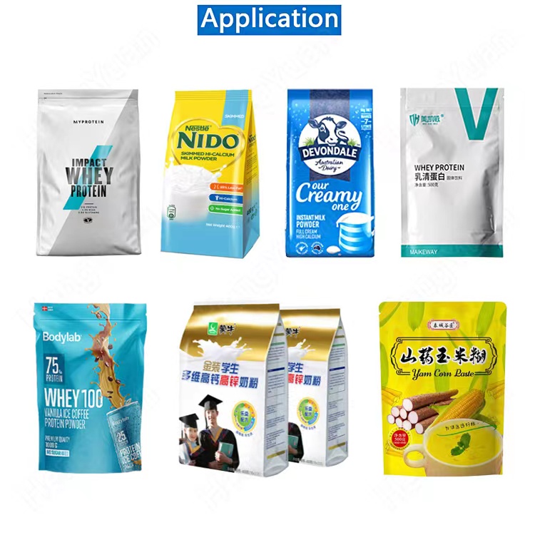 22031101 HYRP8-200L-P Automatic Rotary Pre-made Bag Powder Packing Machine