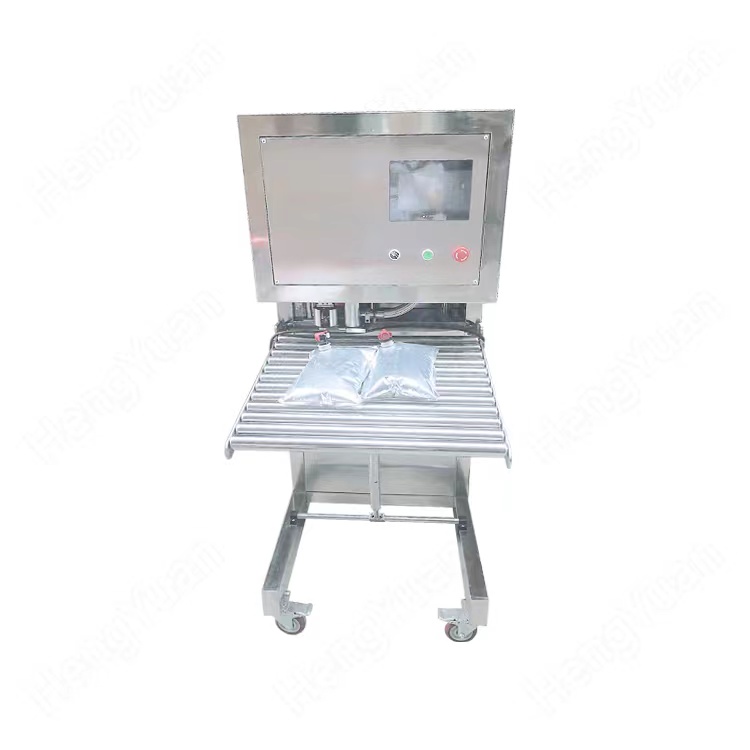 HYBIB-10F Semi-automatic Bag in Box Flowmeter Dosing Liquid Filling Machine
