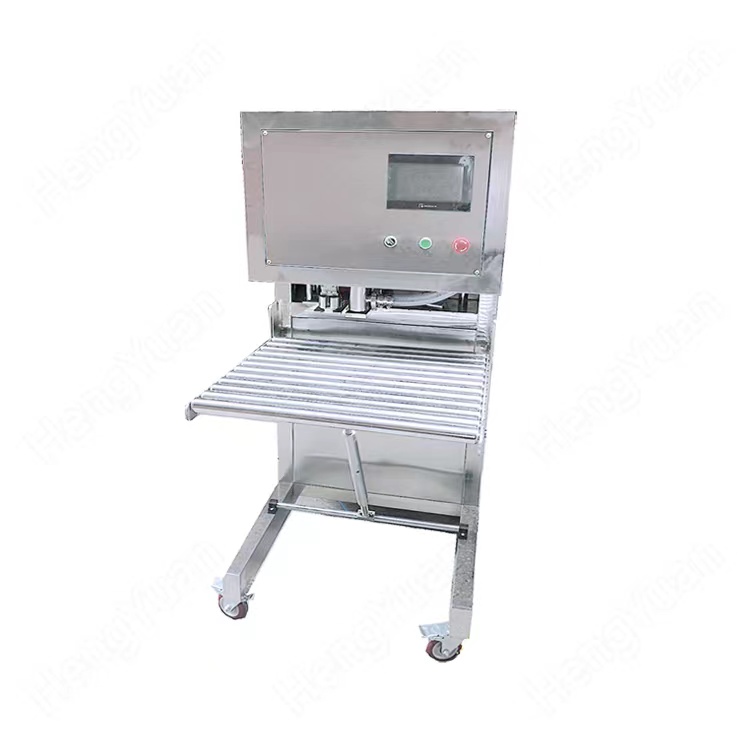 HYBIB-10F Semi-automatic Bag in Box Flowmeter Dosing Juice Filling Machine