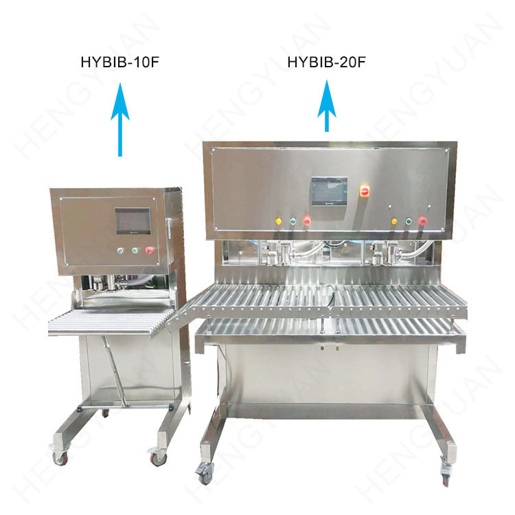 HYBIB-10F BIB Semi-auto Flowmeter Dosing One Head Filling Capping Equipment