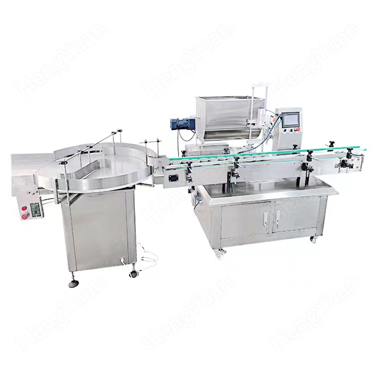 HYRO-A100 Automatic single head servo rotor pump cream filling machine