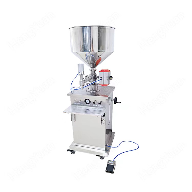 HYSP1-PS Semi-automatic Single-head Pneumatic Piston Dosing Cream Filler