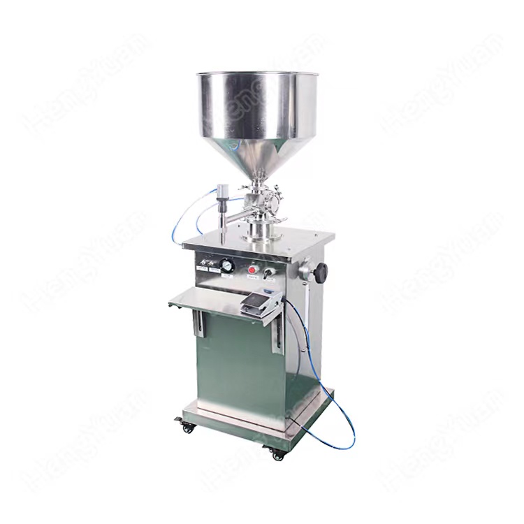 HYSP1-PS Semi-automatic Single-head Pneumatic Piston Dosing Cream Filler