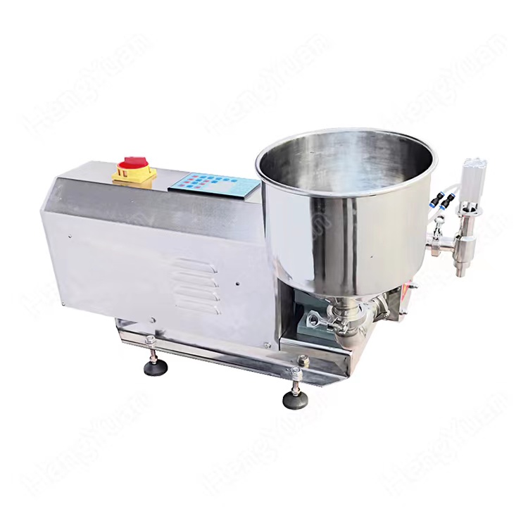 HYRO-S10 Semi-automatic Lobe Pump Dosing Single-head Sauce Filling Machine
