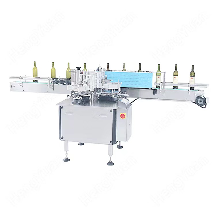 HYTB1-800P Automatic Cold Wet Glue Paper Round Tin Cans Label Applicator