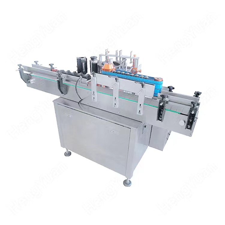 HYTB1-800P Automatic Cold Wet Glue Paper Label Round Glass Bottle Labeling Machine