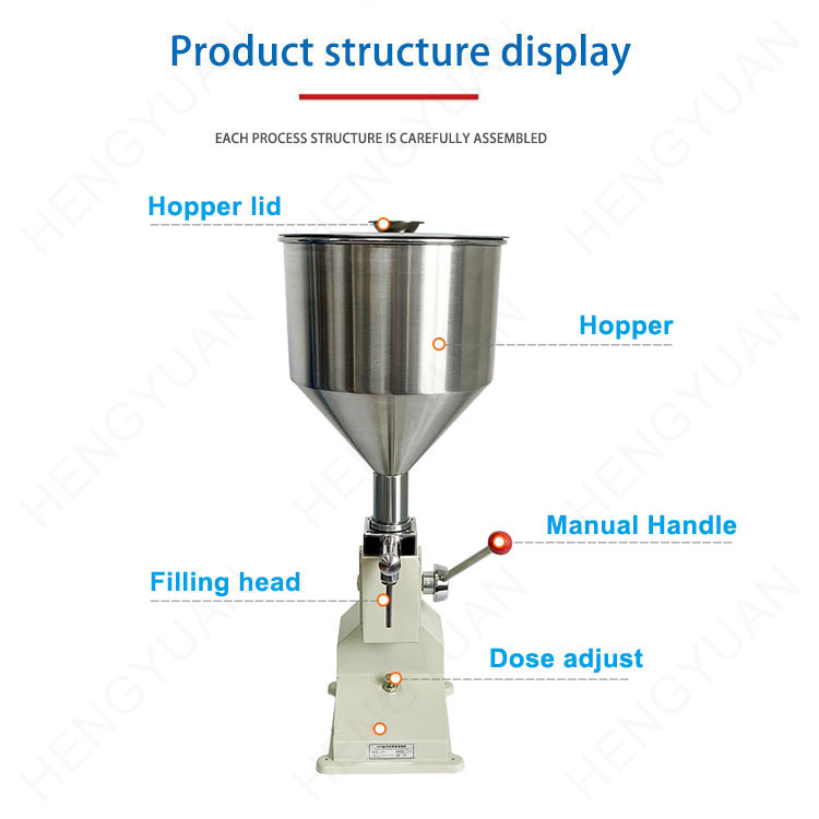 HY-A03 Manual Cream Filling Equipment