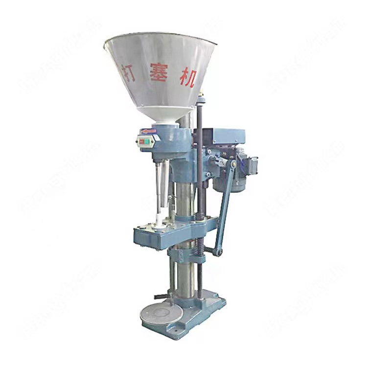 HYSC-1A-D Semi-automatic Cork Pressing Down Inserting Capping Machine