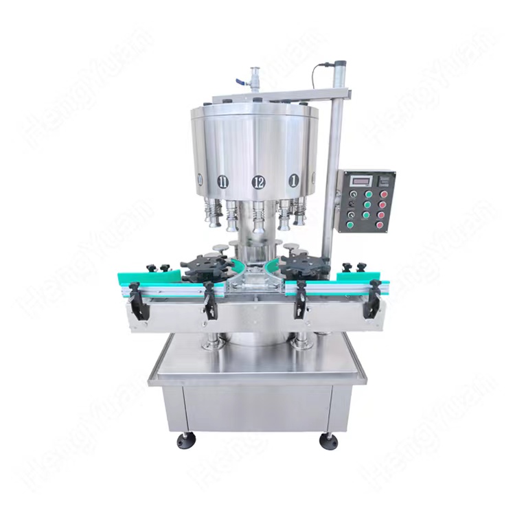 HYRF-1000N Automatic rotary negative pressure bottle filling machine