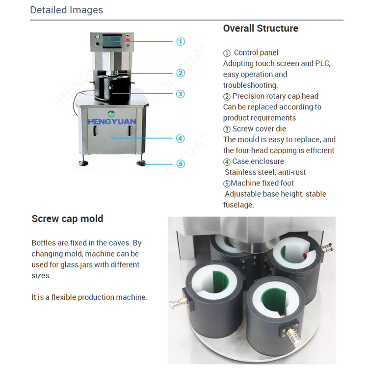 HYSC-X10-T Semi-auto Vacuum 4 Heads Vacuum Capping Machine.jpg