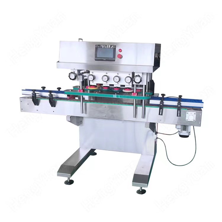 HYXG-8XT Automatic eight wheels bottle and lid capping machine.jpg