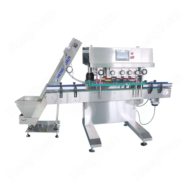 HYXG-8XT Automatic eight wheels glass jar capping machine.jpg
