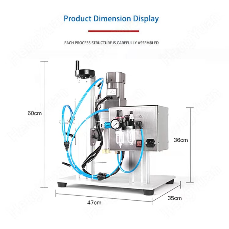 YKCGJ-6120-B Desktop 4 Wheels Bottle and Lid Clamping Screwing Capping Machine.jpg