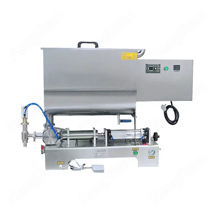 HYSP1-PU-1000H Desktop U Shape Hopper Mixing Heating Pneumatic Piston Chili Sauce Filling Machine.jpg