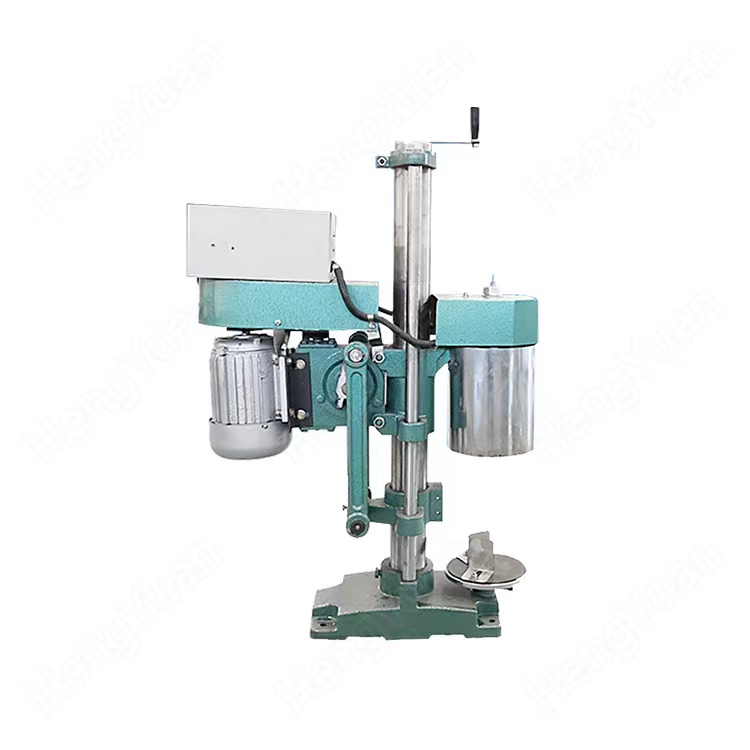 HYSC-1A-E Semi-automatic Plastic Lid Glasss Bottle Mouth Shrinkage Sealing Machine.jpg