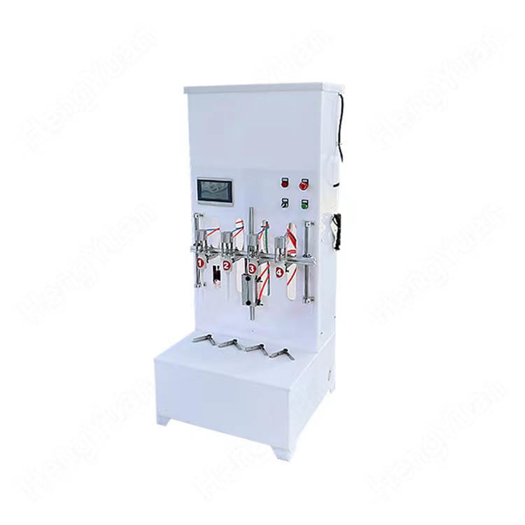 HYSG-AE-4 Semi-automatic anti-corrosive Sodium Hypochlorite Solution filler.jpg