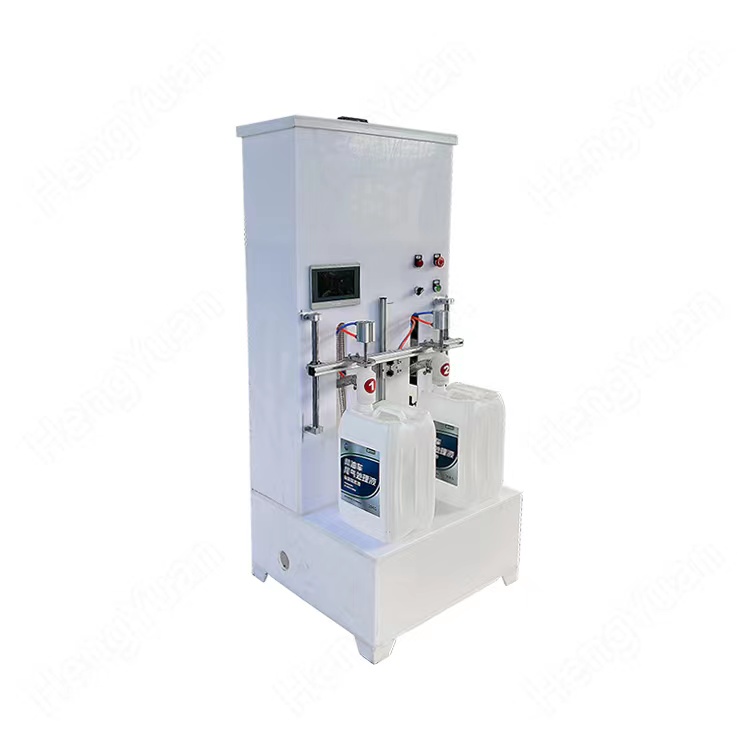 HYSG-AE-2 Semi-automatic 20L liquid bleach filling machine.jpg