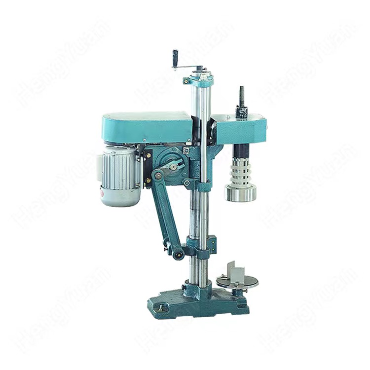 HYSC-1A-F Semi-automatic Aluminum-plastic Lid Wine BottleTwisting Sealing Machine.jpg