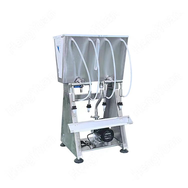 HYSN-L Semi-automatic Siphon Type Wine Bottle filling machine