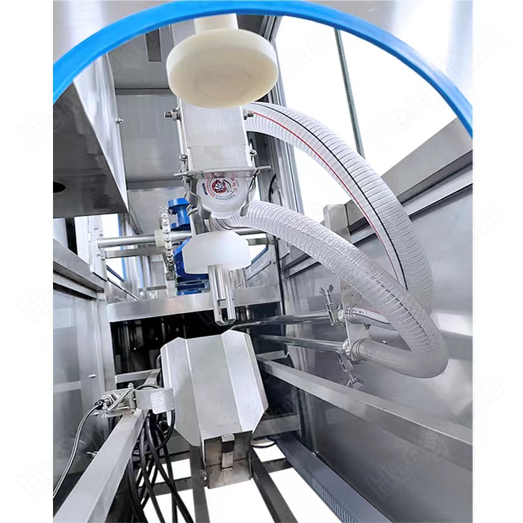 HY-CGF-10L 3 gallon water barrel washing filling capping machine