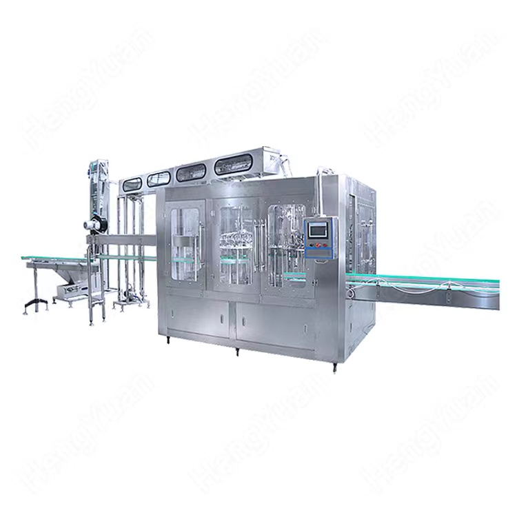PET Bottle Rinsing Filling Capping Machine HY-DCGF 3in1 Type For Carbonated Cola .jpg
