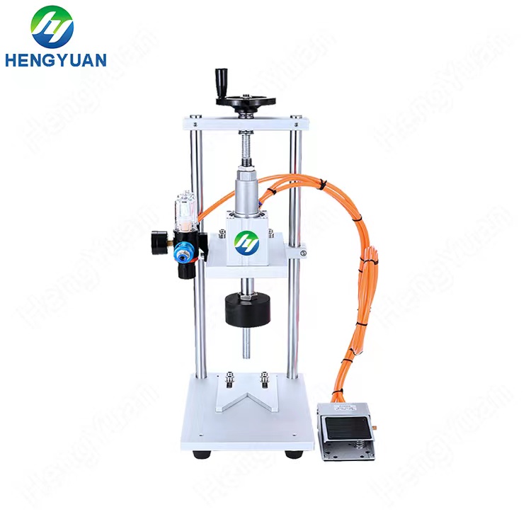 HYYG-20 Semi automatic desktop single head pressing capping machine