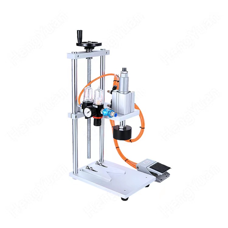 Desktop pressing-on capping machine single head Semi-automatic Model HYYG-20