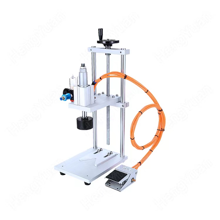pressing-on capping machine HYYG-20 Semi-automatic table top single head