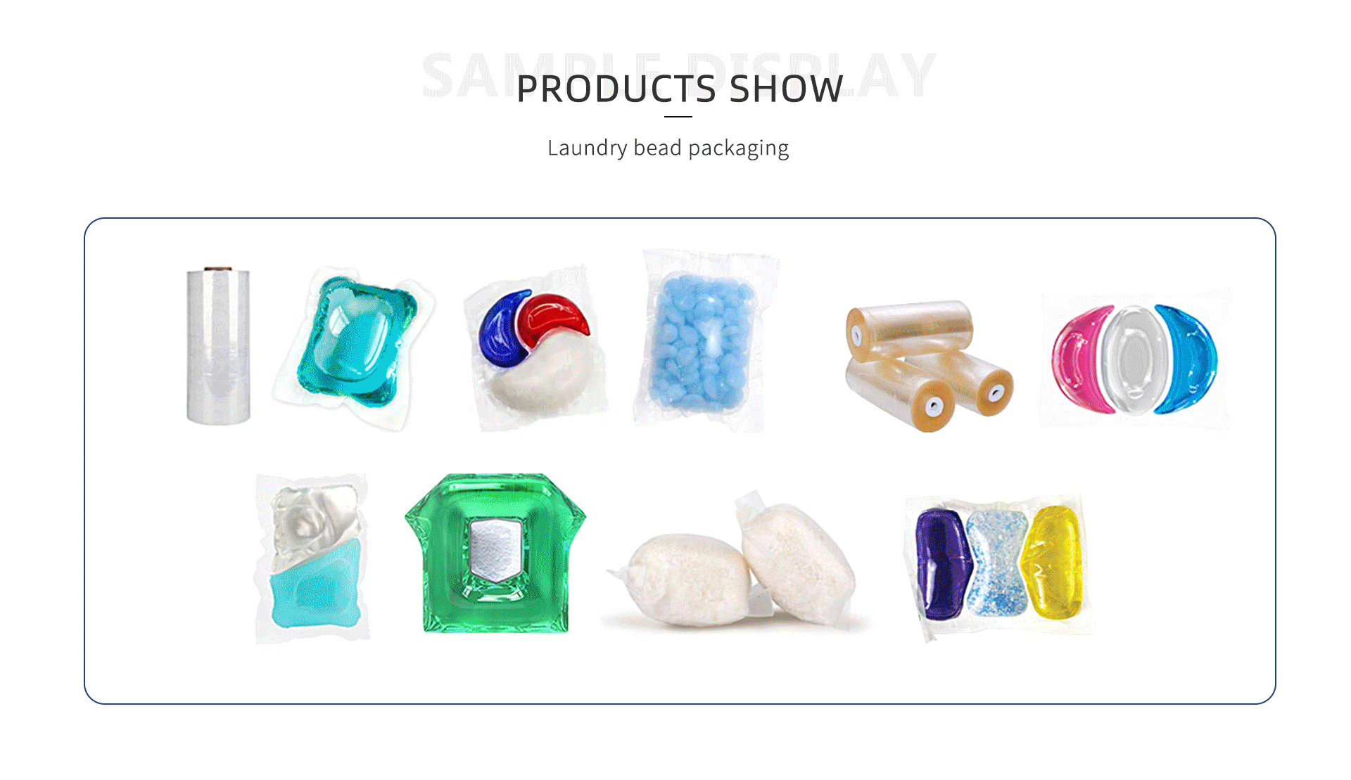 packing machine application hengyuan brand
