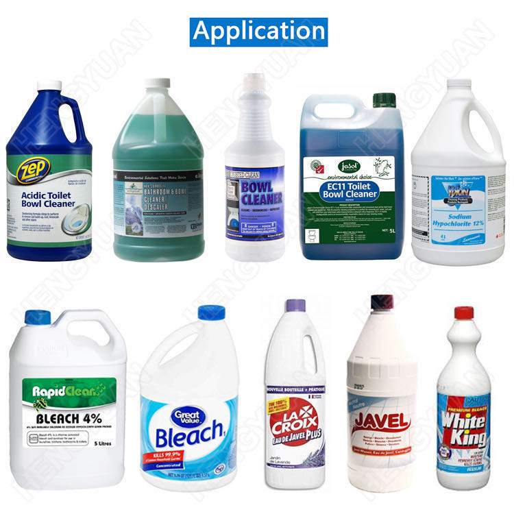 Semi-automatic Bleach Liquid Filler China