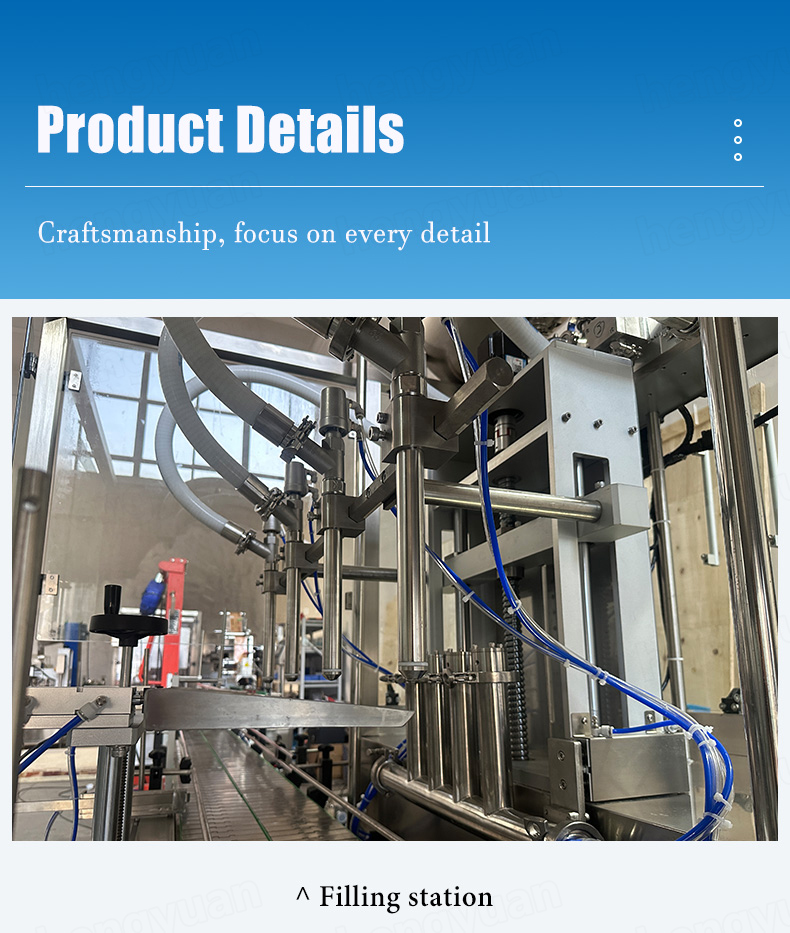 Automatic Gear Pump Dosing Filling Machine Product Details HYGP-100L 
