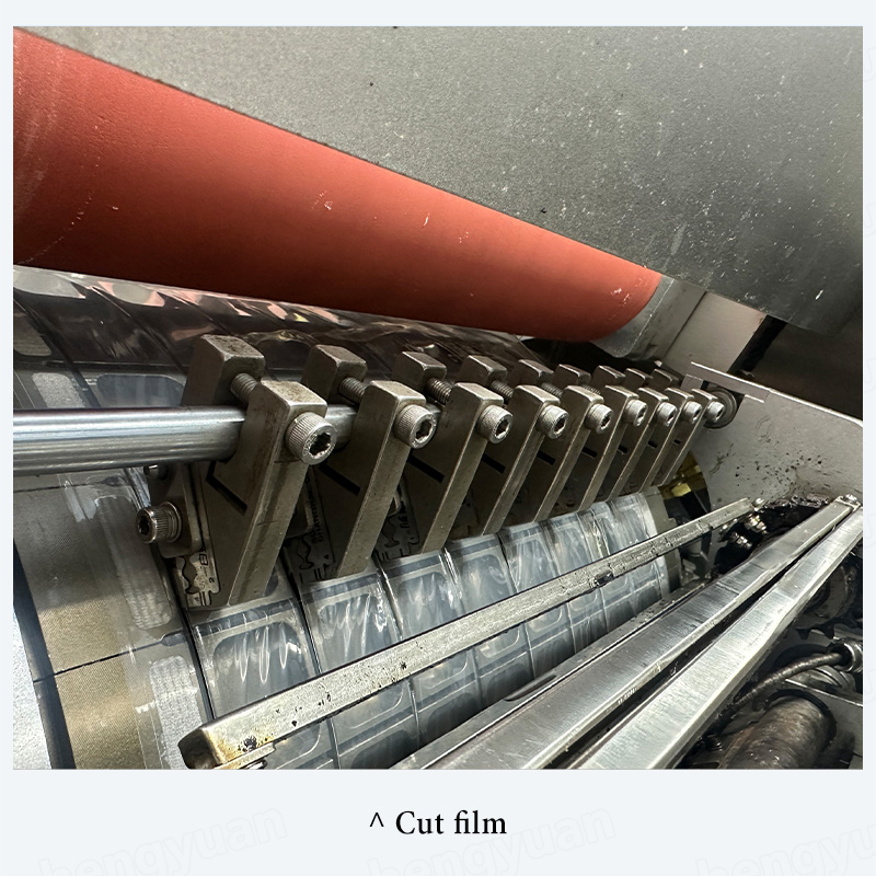 Automatic Drum Type PVA Pod Packaging Machine Film Cutter HYSR-300RG