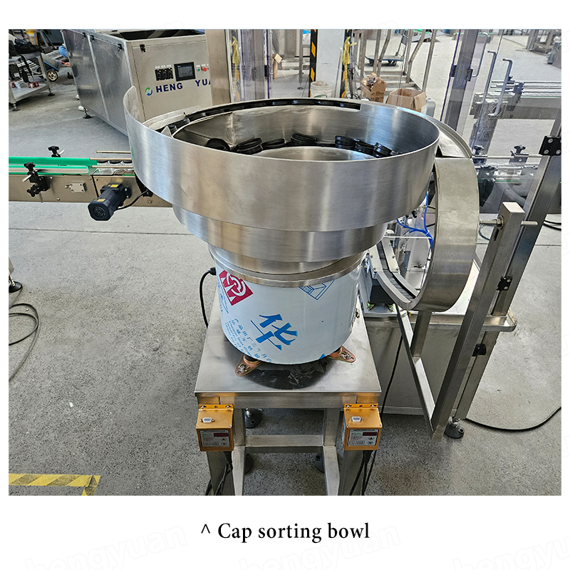 Automatic Pressing-on Bottle Capping Machine Cap Sorting Bowl HYYG-1R 