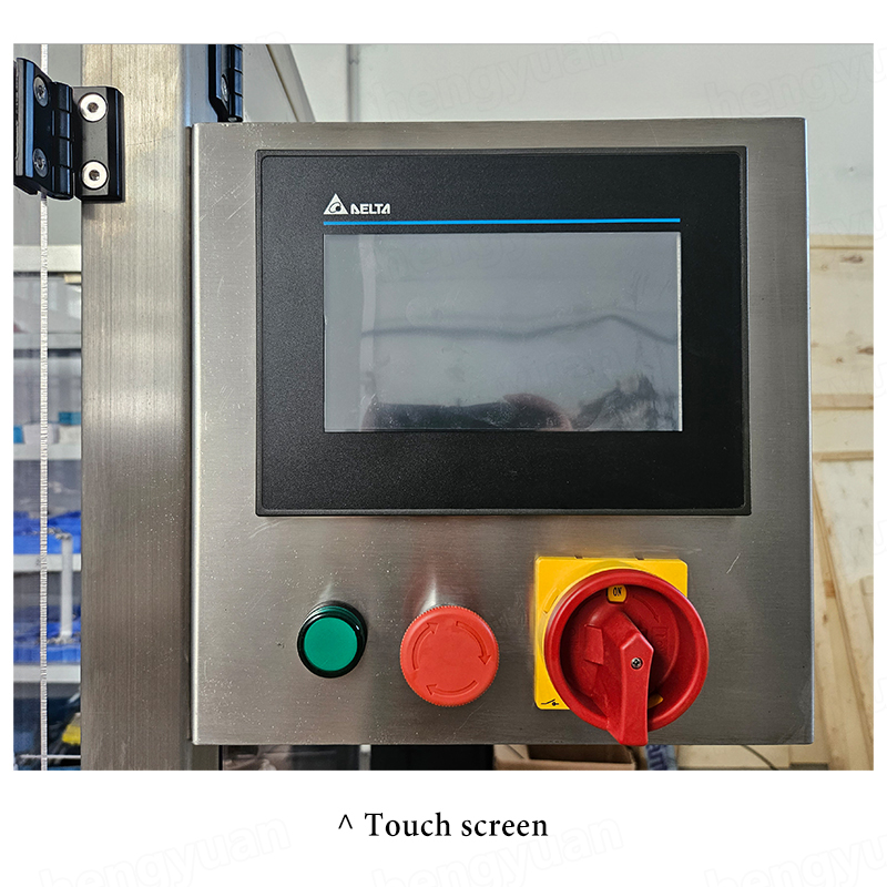 Automatic Pressing-on Bottle Capping Machine Touch Screnn HYYG-1R 