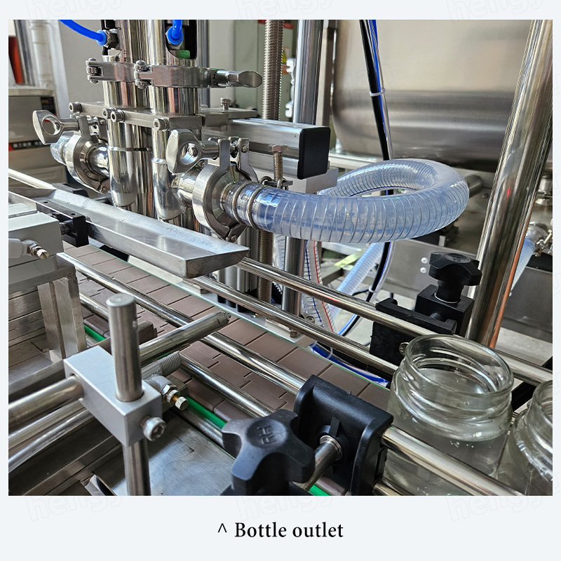 Automatic Sauce Filling Machine Bottle Outlet HYAP-1000PSM-2