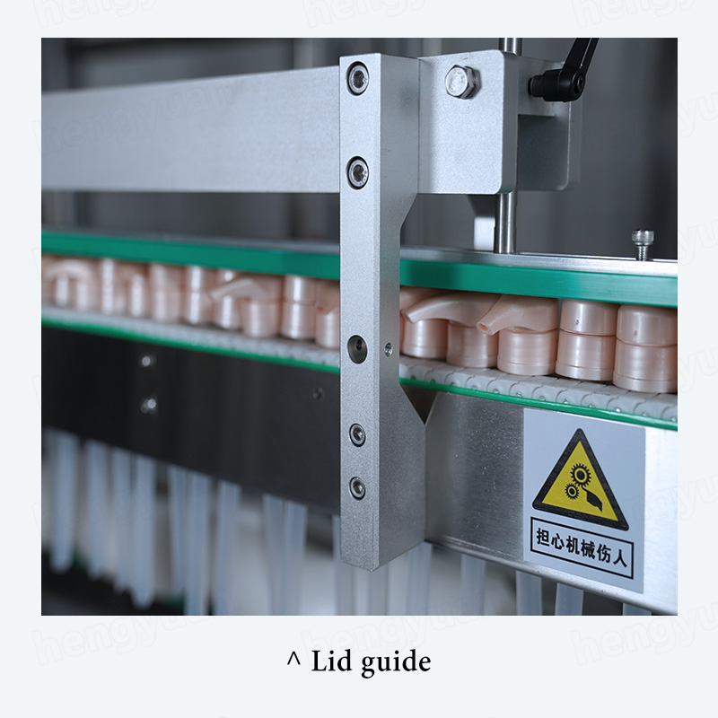 HYFK-200 Automatic Rotary Bottle Capping Machine Lid Guide