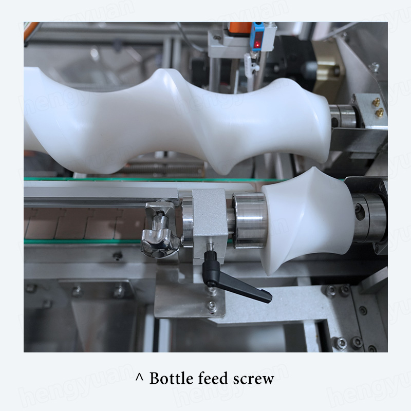 HYFK-200 Automatic Rotary Bottle Capping Machine Bottle Feed Screw