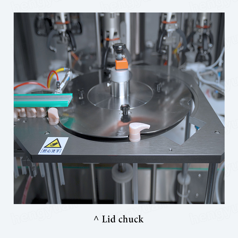 HYFK-200 Automatic Rotary Bottle Capping Machine Lid Chuck