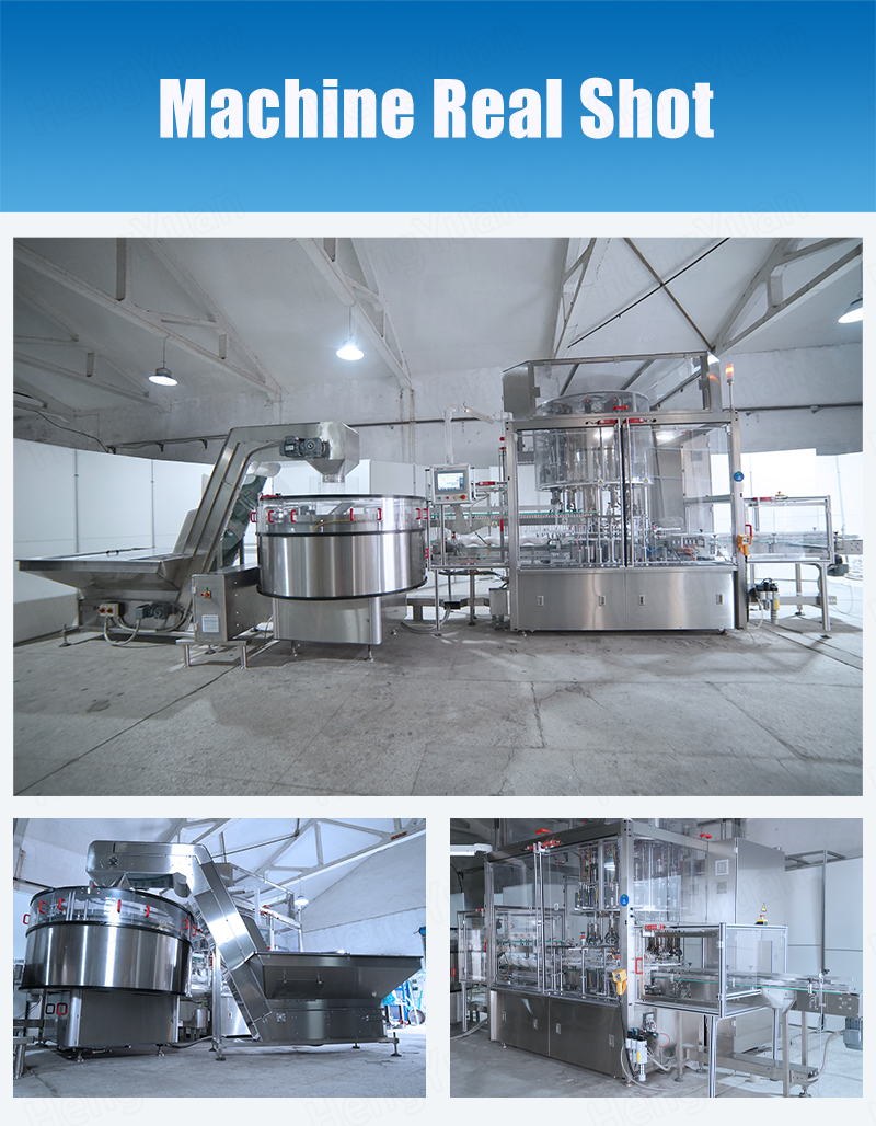 HYFK-200 Automatic Rotary Bottle Capping Machine Real Shot