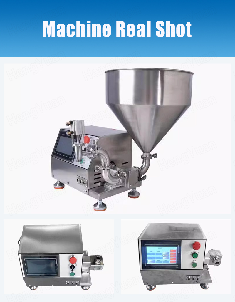 HYGP-S100 Semi-automatic Filling Machine Real Shot