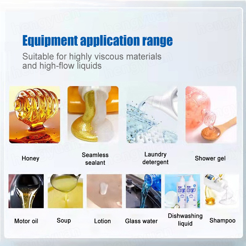 HYGP-A100 Automatic Filling Machine Application Range
