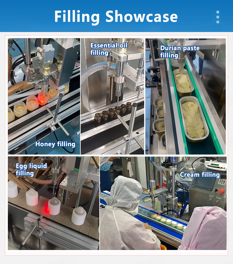HYGP-A100 Automatic Servo Gear Pump Filling Machine Showcase