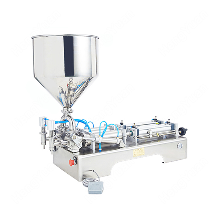 HYSP2-P Desktop Pneumatic Piston Cylinder Two-heads Cream Dispenser